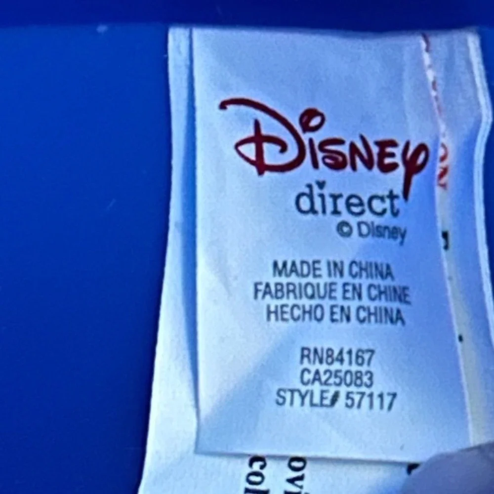 Disney neat blue